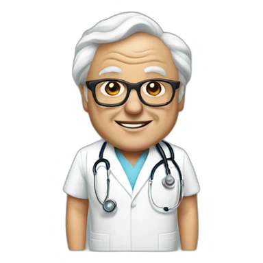 realistic danny devito as nurse sticker