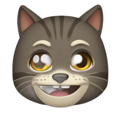 To be a scaredy-cat sticker