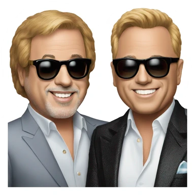 Billy joel and elton john sticker