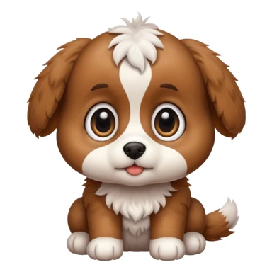 make me a aliving puppy gif sticker