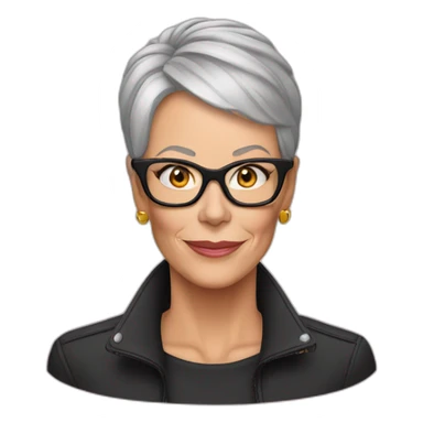 Jamie Lee curtis sticker