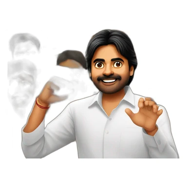 Pawan kalyan like chief minister of andhrapradesh sticker