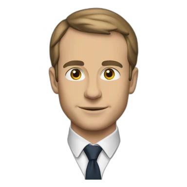 macron a l’école sticker