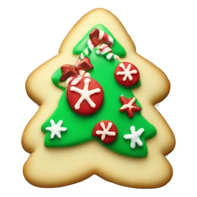 Christmas sugar cookie sticker