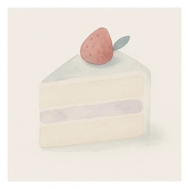slice of cake sticker