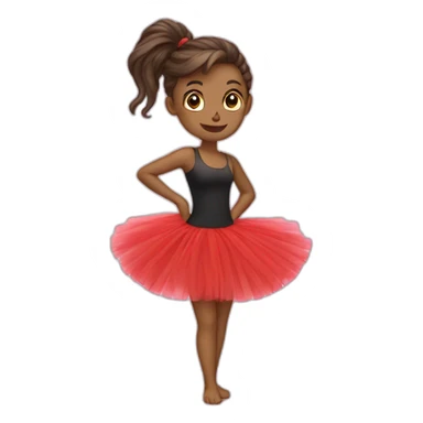 Chat qui fait du tutu sticker