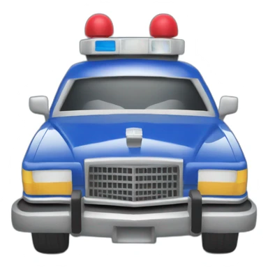 Duke of hazards police car sticker