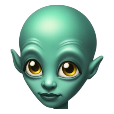 Alien as a tattoo artisy sticker