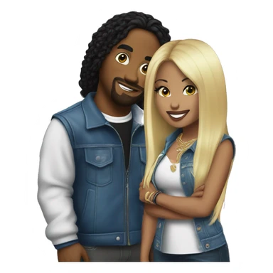 Trueno y Nicki Nicole  sticker