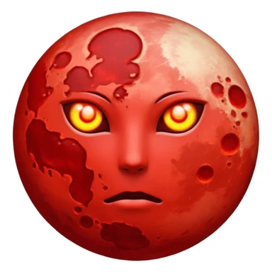 Blood Moon sticker