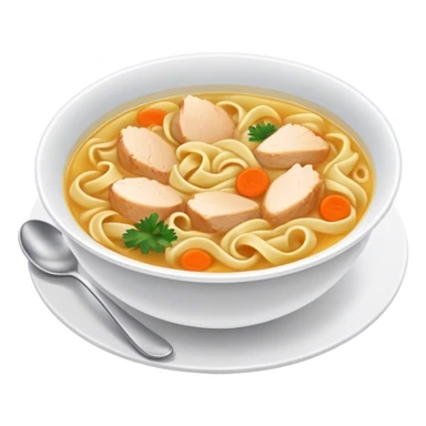 Chicken noodle soup  sticker