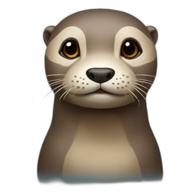 mignone loutre prosoniere sticker