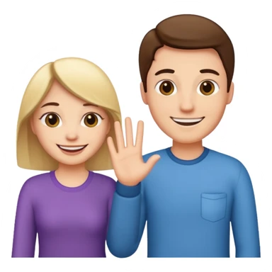 couple holding hands sticker