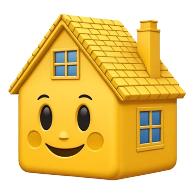 Construction Foam for a house Smiley  sticker