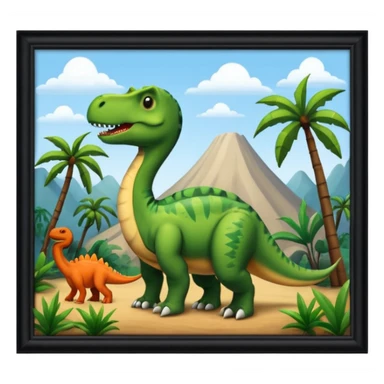 dinosaur museum sticker