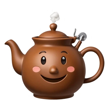 talking teapot sticker