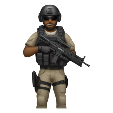 Police SWAT operator sticker