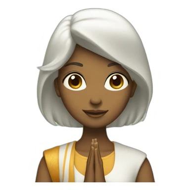 Namaste iPhone  sticker