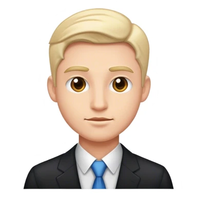 photorealistic Business man sticker