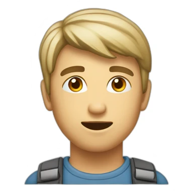 Individu faisant une révérence sticker