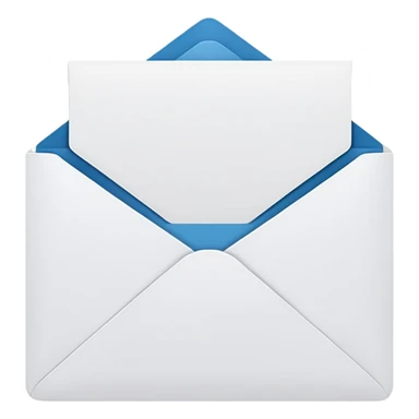 white invitation sticker