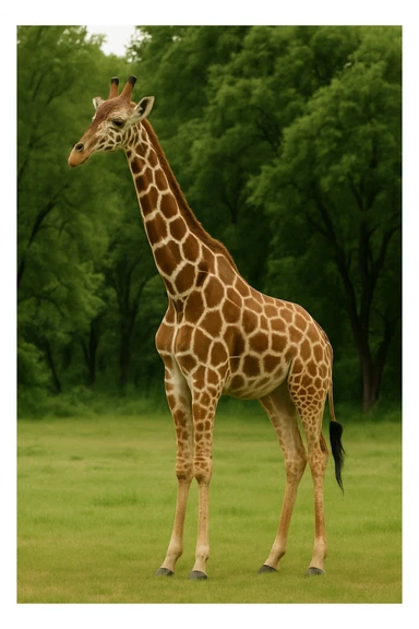 Giraffe sticker