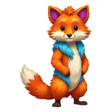 "Vernid" open species by artist "LiLaiRa"  sticker