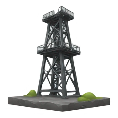 iron structure frontal sticker