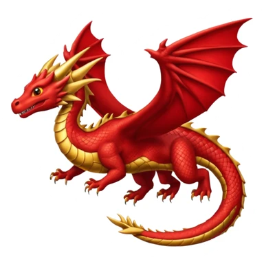 Dragón volando  sticker