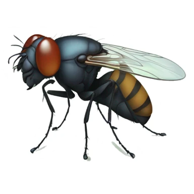 Housefly  sticker