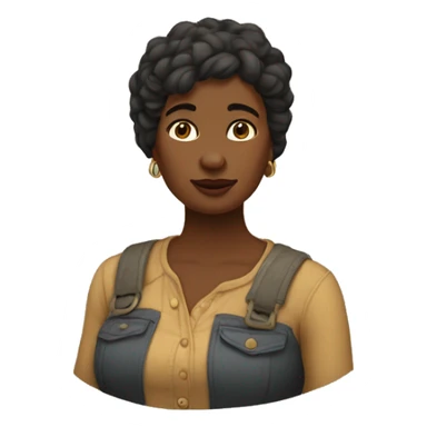 Femme aux gros ventre sticker