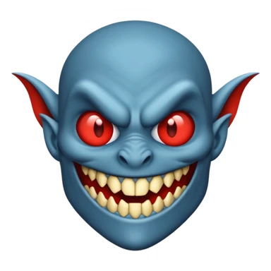 O inima mov,cu trecere spre albastru deschis si coada de drac! sticker