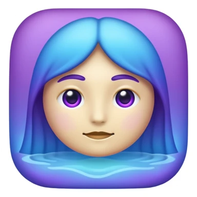 An emoji for mental wellness, calming, mystical for Reclaim sticker