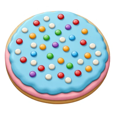 christmas cookie sticker