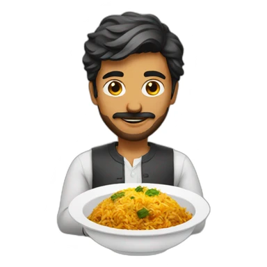 biryani hacker sticker