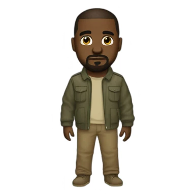 Kanye West reptilian  sticker