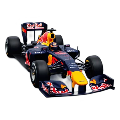 F1 car redbull sticker
