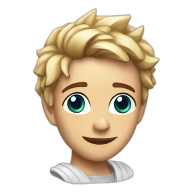 Cristal prit par une fée sticker