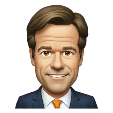 Mark rutte sticker