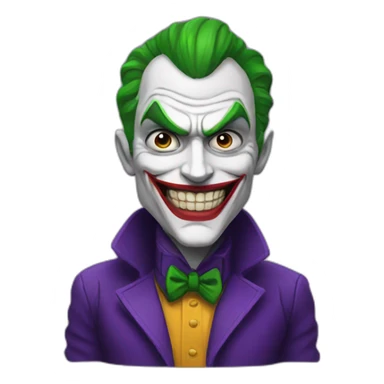 Batman joker sticker