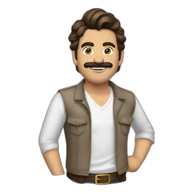 Mario Álvarez cantante panorama sticker