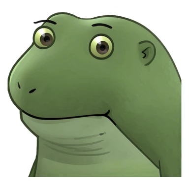 A gopher with a bump on his head  sticker