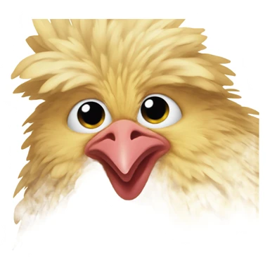 Chicken butt sticker