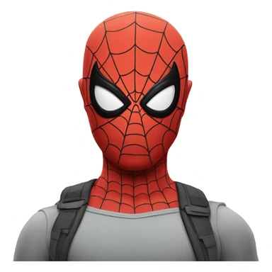 Unenthusiastic spider man sticker