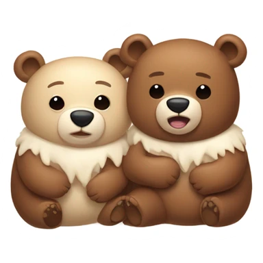milkandmocha bears sticker
