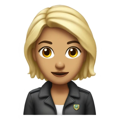 Uma agente virtual chamada Maia. Analista de cobrança. Morena, 30 anos, aparenta confiança e descontração. sticker