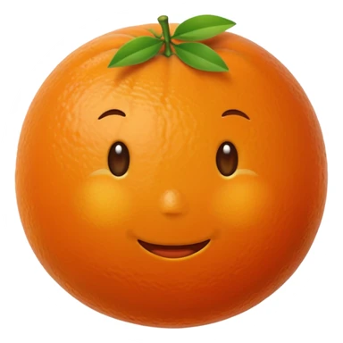 mandarynka bez buzi sticker