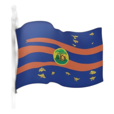 Gwenn-ha-du flag sticker