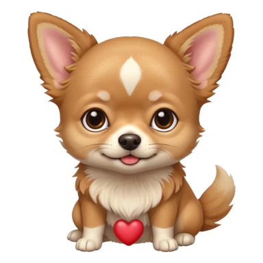 very cute chihuahua sticker