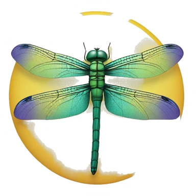 Dragonfly sticker